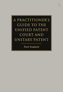 Practitioner's Guide to the Unified Patent Court and Unitary Patent cover