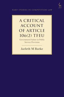 A Critical Account of Article 106(2) TFEU cover