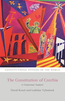 The Constitution of Czechia cover