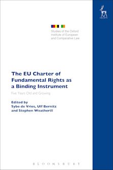 The EU Charter of Fundamental Rights as a Binding Instrument cover