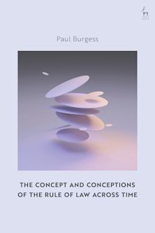 Concept and Conceptions of the Rule of Law Across Time cover