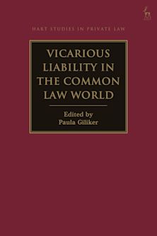 Vicarious Liability in the Common Law World cover