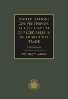 United Nations Convention on the Assignment of Receivables in International Trade cover