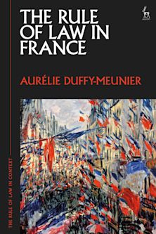 The Rule of Law in France cover