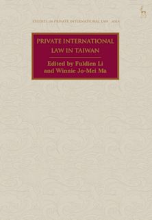 Private International Law in Taiwan cover