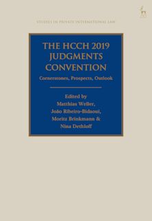 The HCCH 2019 Judgments Convention cover