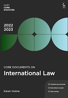 Core Documents on International Law 2022-23 cover