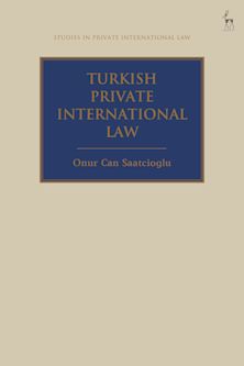 Turkish Private International Law cover