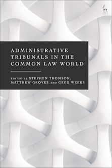Administrative Tribunals in the Common Law World cover