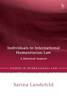 Individuals in International Humanitarian Law cover