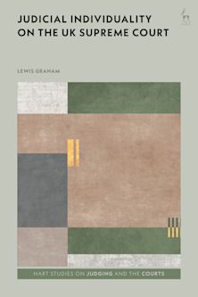 Judicial Individuality on the UK Supreme Court cover