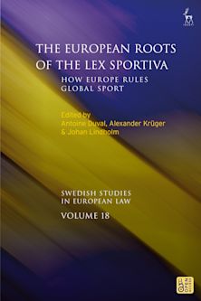 European Roots of the Lex Sportiva cover