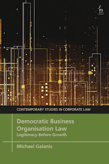 Democratic Business Organisation Law cover