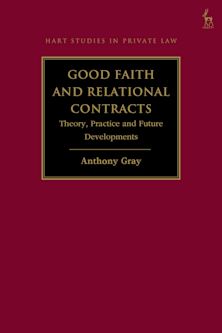 Good Faith and Relational Contracts cover