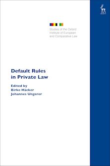 Default Rules in Private Law cover