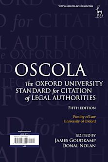 OSCOLA cover