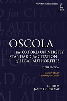 OSCOLA cover