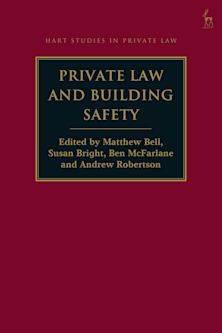 Private Law and Building Safety cover