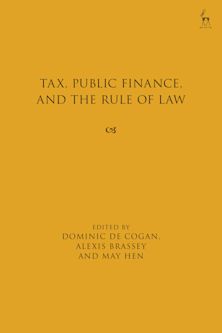 Tax, Public Finance, and the Rule of Law cover