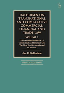 Dalhuisen on Transnational and Comparative Commercial, Financial and Trade Law Volume 1 cover