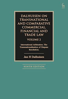 Dalhuisen on Transnational and Comparative Commercial, Financial and Trade Law Volume 2 cover