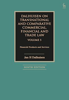 Dalhuisen on Transnational and Comparative Commercial, Financial and Trade Law Volume 5 cover