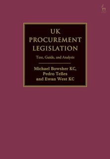 UK Procurement Legislation cover