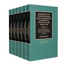Dalhuisen on Transnational and Comparative Commercial, Financial and Trade Law cover