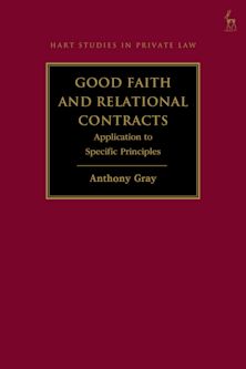 Good Faith and Relational Contracts, Volume 2 cover