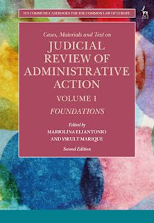 Cases, Materials and Text on Judicial Review of Administrative Action, Volume 1 cover