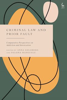 Criminal Law and Prior Fault cover