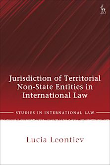 Jurisdiction of Territorial Non-State Entities in International Law cover