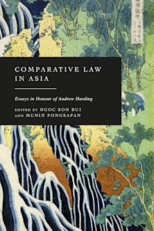 Comparative Law in Asia cover