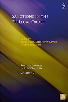 Sanctions in the EU Legal Order cover