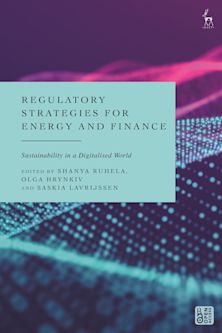 Regulatory Strategies for Energy and Finance cover