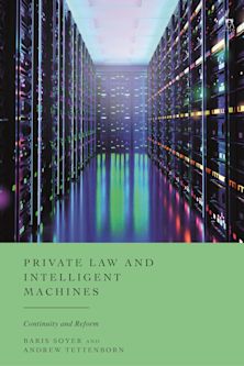 Private Law and Intelligent Machines cover