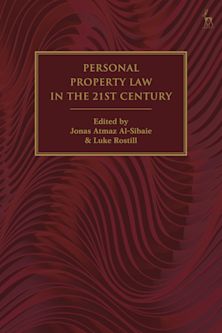 Personal Property Law in the 21st Century cover
