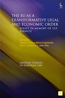 The EU as a Transformative Legal and Economic Order cover