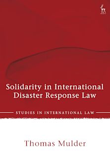 Solidarity in International Disaster Response Law cover