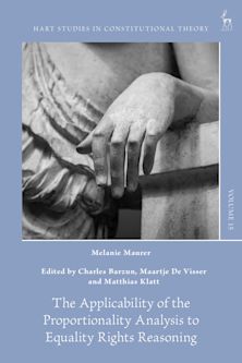 The Applicability of the Proportionality Analysis to Equality Rights Reasoning cover
