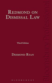 Redmond on Dismissal Law cover