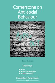 Cornerstone on Anti-social Behaviour cover