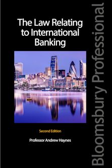 Law Relating to International Banking cover