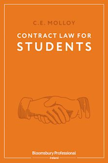 Contract Law for Students cover