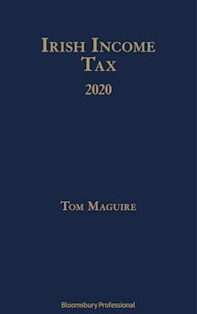 Irish Income Tax 2020 cover