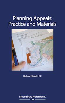 Planning Appeals: Practice and Materials cover
