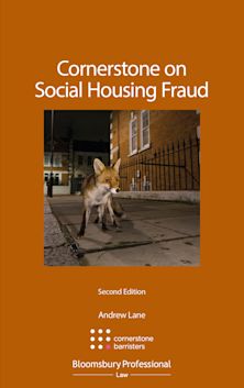 Cornerstone on Social Housing Fraud cover