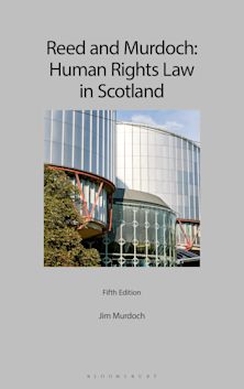 Reed and Murdoch: Human Rights Law in Scotland cover