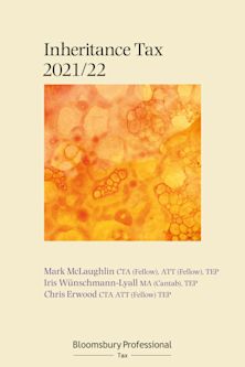 Bloomsbury Professional Inheritance Tax 2021/22 cover