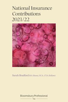 National Insurance Contributions  2021/22 cover